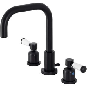 image:imageKingston Brass FSC8933DPL Paris Widespread Bathroom Faucet with PopUp Drain Brushed BrassMatte Black