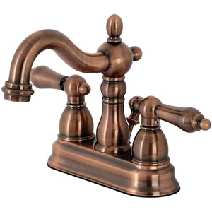 image:imageKingston Brass KB160ALAC Heritage 4 in Centerset Bathroom Faucet Antique CopperAntique Copper