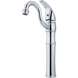 image:imageKingston Brass KB3421LL Victorian Vessel Sink Faucet with Ll Handleand 4inch Plate ChromePolished Chrome