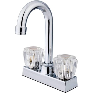 image:imageKingston Brass KB461 Americana TwoHandle 2Hole Deck Mount Bar Faucet in Polished ChromePolished Chrome