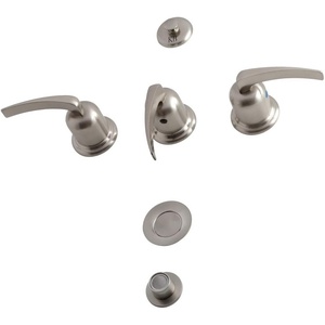 image:imageKingston Brass KB6321EFL Centurion ThreeHandle Bidet Faucet Polished ChromeBrushed Nickel
