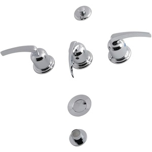 image:imageKingston Brass KB6321EFL Centurion ThreeHandle Bidet Faucet Polished ChromePolished Chrome