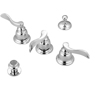 image:imageKingston Brass KB8328NFL NuWave French Bidet Faucet Brushed Nickel 8 x 8 x 3Polished Chrome