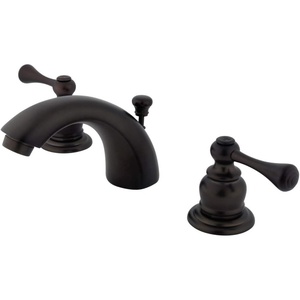 image:imageKingston Brass KB944BL MiniWidespread Bathroom Faucet Polished ChromePolished BrassOil Rubbed Bronze