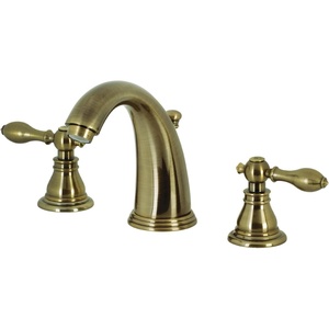 image:imageKingston Brass KB982ACL American Classic Widespread Bathroom Faucet with Retail PopUp Polished BrassAntique Brass
