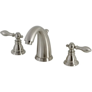 image:imageKingston Brass KB982ACL American Classic Widespread Bathroom Faucet with Retail PopUp Polished BrassBrushed Nickel