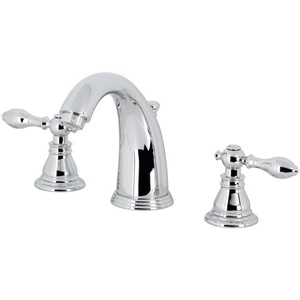 image:imageKingston Brass KB982ACL American Classic Widespread Bathroom Faucet with Retail PopUp Polished BrassPolished Chrome