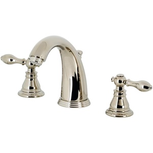 image:imageKingston Brass KB982ACL American Classic Widespread Bathroom Faucet with Retail PopUp Polished BrassPolished Nickel