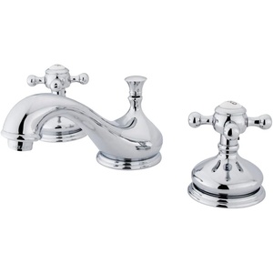 image:imageKingston Brass KS1166BX 8 in Widespread Bathroom Faucet Polished NickelPolished Chrome