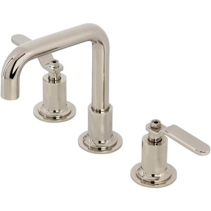 image:imageKingston Brass KS142KLPN Whitaker Widespread Bathroom Faucet with Push PopUp Polished NickelPolished Nickel