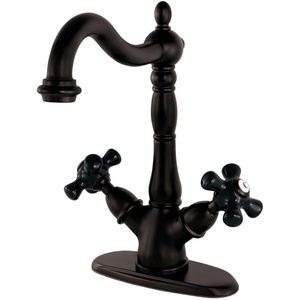 image:imageKingston Brass KS1491PKX Duchess 2Handle Vessel Sink Faucet Polished ChromeOil Rubbed Bronze