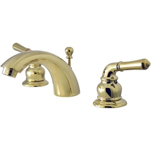 image:imageKingston Brass KS2952 Naples Mini Widespread Lavatory Faucet Polished BrassPolished Brass