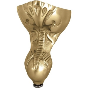 image:imageKingston Brass NHVCTZT7 Aqua Eden Tudor Brass Tub Feet 4 Pieces Set Brushed Brass