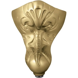 image:imageKingston Brass VCTNT7 Aqua Eden Tudor Iron Tub Feet 4 Pieces Set Brushed Brass