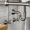 image:imageKingston Brass CC43108LKB30 Trimscape Traditional Plumbing Sink Trim Kit with PTrap in Brushed NickelBrushed Nickel
