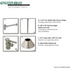 image:imageKingston Brass CC53308DLLKB30 Trimscape Modern Plumbing Sink Trim Kit with Bottle Trap in Brushed NickelBrushed Nickel