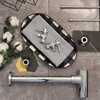 image:imageKingston Brass CC53308DLLKB30 Trimscape Modern Plumbing Sink Trim Kit with Bottle Trap in Brushed NickelPolished Chrome