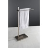image:imageKingston Brass SCC8608 Edenscape Freestanding Dual TowelRack Brushed NickelBrushed Nickel