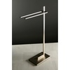 image:imageKingston Brass SCC8608 Edenscape Freestanding Dual TowelRack Brushed NickelBrushed Nickel