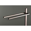 image:imageKingston Brass SCC8608 Edenscape Freestanding Dual TowelRack Brushed NickelOil Rubbed Bronze