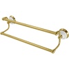 image:imageKingston Brass BA11318PB Vintage 18Inch Dual Towel Bar Polished BrassBrushed Brass