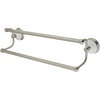 image:imageKingston Brass BA11318PB Vintage 18Inch Dual Towel Bar Polished BrassBrushed Nickel