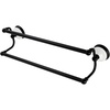 image:imageKingston Brass BA11318PB Vintage 18Inch Dual Towel Bar Polished BrassMatte Black