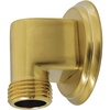 image:imageKingston Brass K173T7 Shower Scape Wall Mount Supply Elbow Brushed Brass