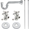 image:imageKingston Brass KPK301 Trimscape Traditional Plumbing Supply Kit Combo Polished Chrome