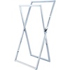 image:imageKingston Brass SCC8295 Pedestal X Style Steel Construction TowelRack Oil Rubbed Bronze 3644 x 1694 x 094Polished Chrome