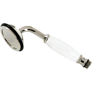 image:imageKingston Brass ABT10206 Vintage Single Function Round Hand Shower in Polished Nickel