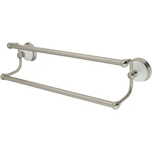 image:imageKingston Brass BA11318PB Vintage 18Inch Dual Towel Bar Polished BrassBrushed Nickel