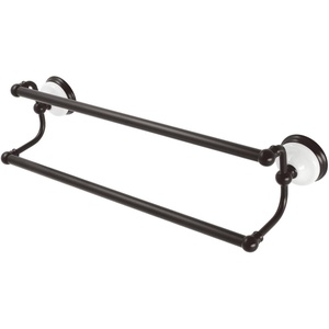 image:imageKingston Brass BA11318PB Vintage 18Inch Dual Towel Bar Polished BrassOil Rubbed Bronze