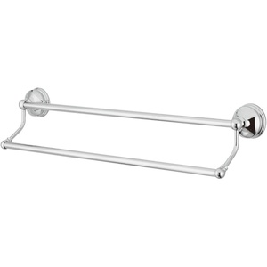 image:imageKingston Brass BA116318PB Vintage 18Inch Double TowelBar Polished BrassPolished Chrome