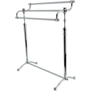 image:imageKingston Brass SCC2391 Warwick 28 Freestanding Pedestal 3Tier Towel Rack Polished Chrome