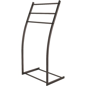 image:imageKingston Brass SCC8258 Pedestal Steel Construction Towel Rack Brushed NickelOil Rubbed Bronze