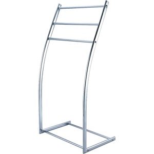 image:imageKingston Brass SCC8258 Pedestal Steel Construction Towel Rack Brushed NickelPolished Chrome