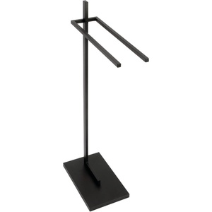 image:imageKingston Brass SCC8608 Edenscape Freestanding Dual TowelRack Brushed NickelMatte Black