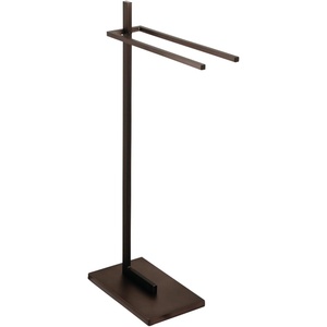 image:imageKingston Brass SCC8608 Edenscape Freestanding Dual TowelRack Brushed NickelOil Rubbed Bronze