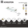 image:imageKingston Brass BA4819PN Metropolitan Glass Shelf Polished Nickel