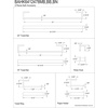 image:imageKingston Brass BAHK6412478BB Lasdun 5Piece 18Inch and 24Inch Towel Bars Bathroom Accessory Set in Brushed BrassBrushed Nickel
