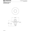 image:imageKingston Brass KBF1013 Trimscape Brass Sink Filter Plug Center PopUp Antique BrassAntique Brass