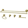 image:imageKingston Brass BAH821330478SB Concord 5Piece Bathroom Accessory Set Brushed BrassBrushed Brass