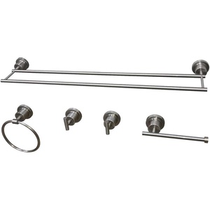 image:imageKingston Brass BAH821330478SB Concord 5Piece Bathroom Accessory Set Brushed BrassBrushed Nickel