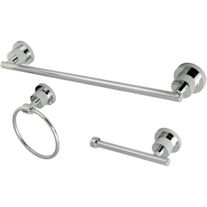 image:imageKingston Brass BAK821248C Concord 3Piece 18Inch Towel Bar Bathroom Accessory Set in Polished ChromePolished Chrome