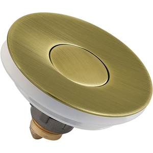 image:imageKingston Brass KBF1013 Trimscape Brass Sink Filter Plug Center PopUp Antique BrassAntique Brass
