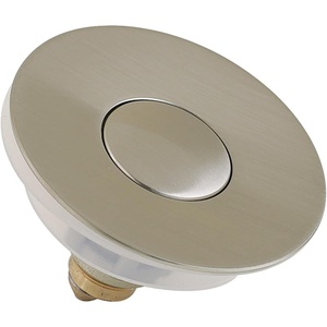 image:imageKingston Brass KBF1013 Trimscape Brass Sink Filter Plug Center PopUp Antique BrassBrushed Nickel