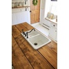 image:imageKingston Brass KB1797AXBS 8Inch Widespread Kitchen Faucet with Brass Sprayer Brushed BrassOil Rubbed Bronze