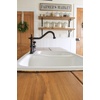 image:imageKingston Brass KB1797AXBS 8Inch Widespread Kitchen Faucet with Brass Sprayer Brushed BrassOil Rubbed Bronze