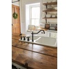 image:imageKingston Brass KB1797AXBS 8Inch Widespread Kitchen Faucet with Brass Sprayer Brushed BrassOil Rubbed Bronze